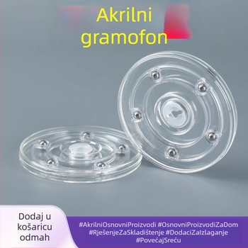 Okretni stol za ukrašavanje torti, rotirajući stol za ukrašavanje torti, PS plastični alati za ukrašavanje