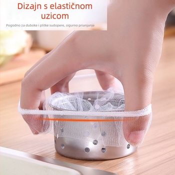 Jednokratni filter za kuhinjski sudoper – mreža za hvatanje otpada i zaštitu odvoda