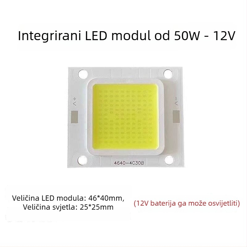 Guanyi solarna ulična svjetiljka, bez upravljača, integrirani LED flood panel 30W/50W