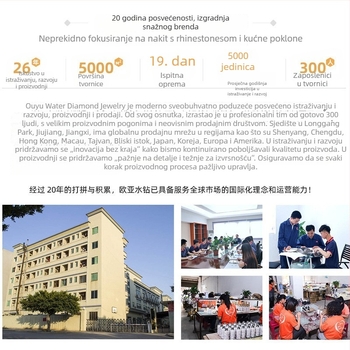 Kreativni budilnik s ogledalom i kristalima, s prikazom temperature i vlage, noćni stolni sat s vremenskom prognozom