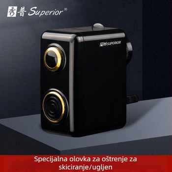 Show Pu Oštrilica za olovke – ručna oštrilica za studente umjetnosti