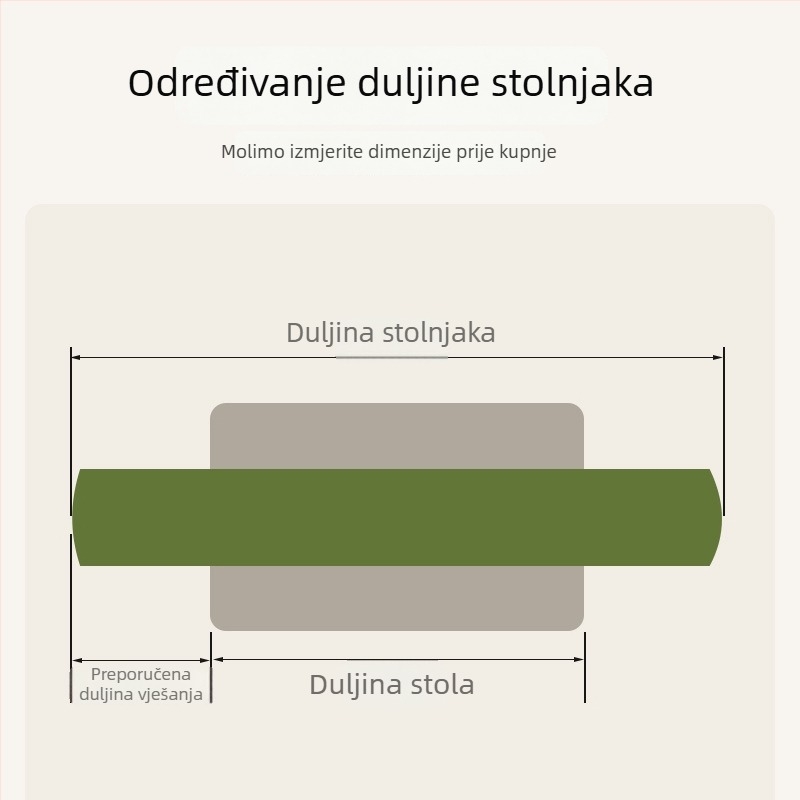Stolni runner u vintage stilu, vodootporan i prilagodljiv, duga podloga za čajni stol i bočni ormarić.