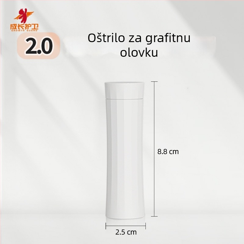 Poloautomatizirani oštrač olovaka, veliki promjer 3.0–3.15 mm, kompaktni prijenosni, održava ruke čiste.
