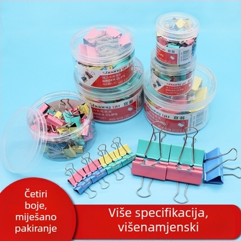 Nerđajući čelični klip za dokumente, veliki uredski klip, model 88051