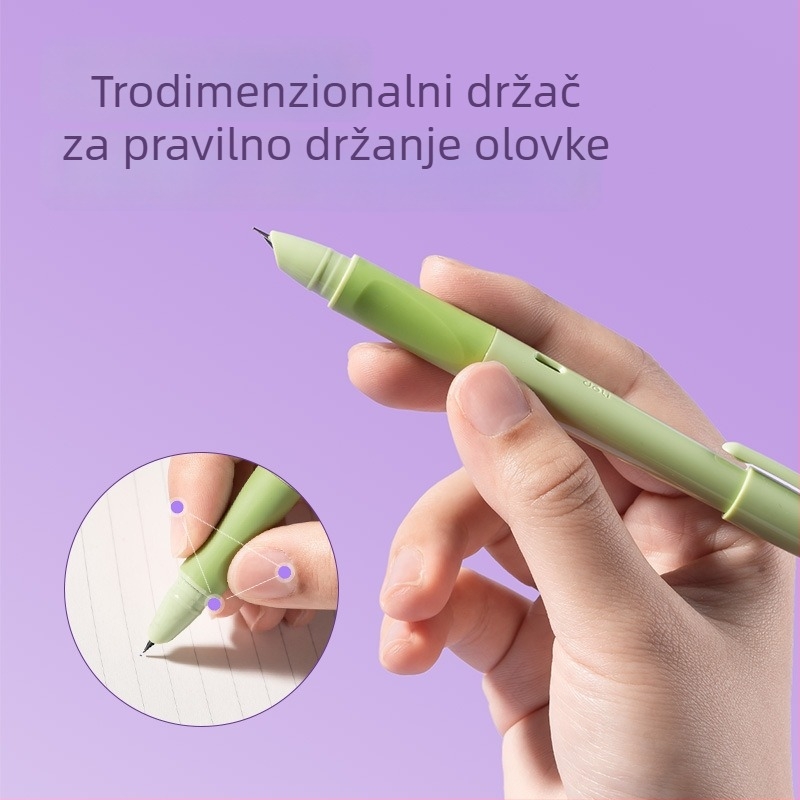 Deli SF570 nalivpero za učenike s okretom sustava za mastilo i zamjenjivim spremnikom mastila, idealno za početnike u pisanju