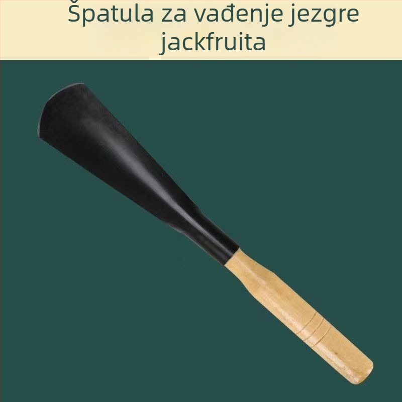 Nož za izdvajanje jezgre jackfruta, bijela zakrivljena oštrica — alat za voće