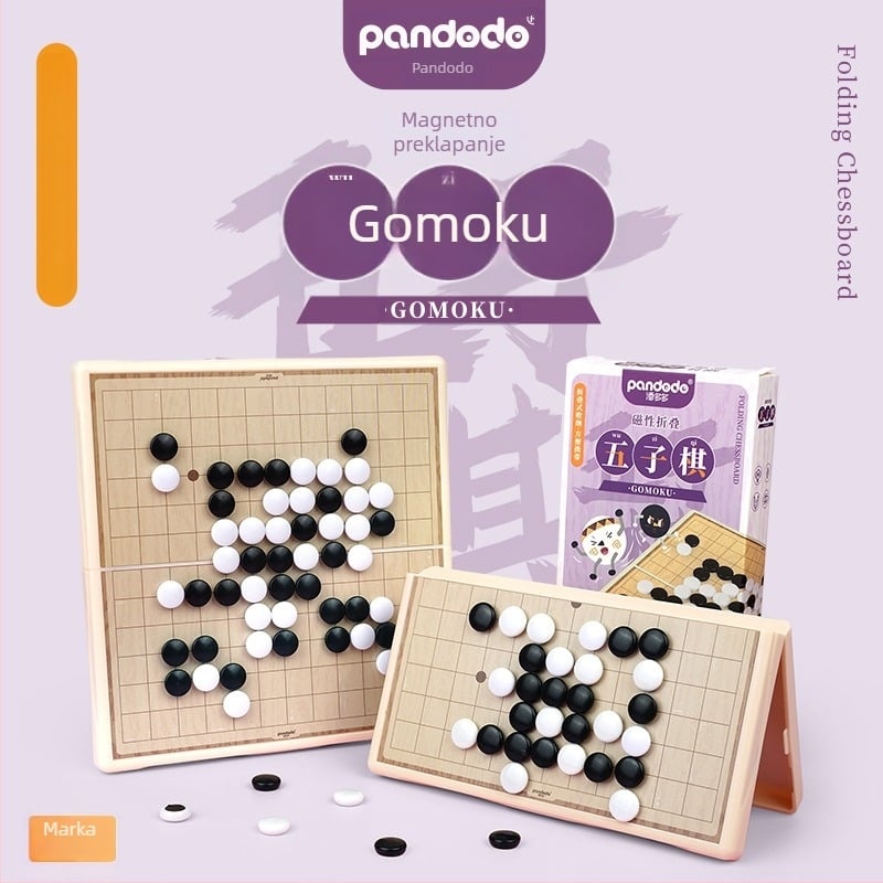 Magnetska stolna igra Gomoku za djecu i roditelje — edukativna i interaktivna obiteljska igra