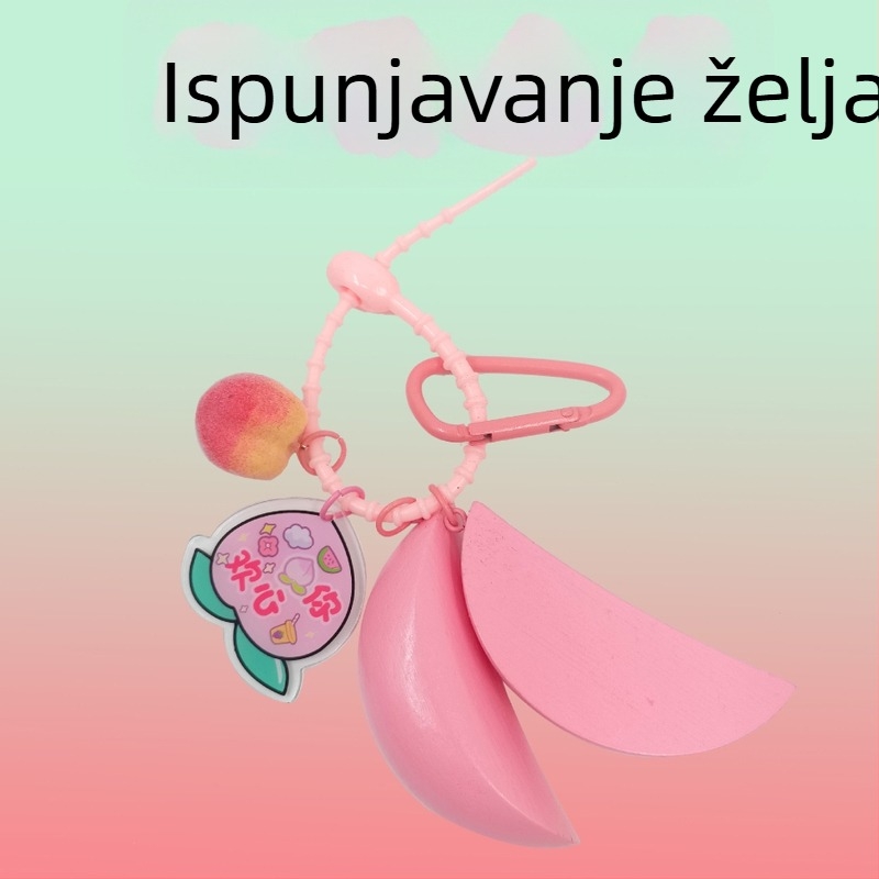 Privjesak za torbicu Sveti Gral – mini trofejna čašica s Yin–Yang motivom