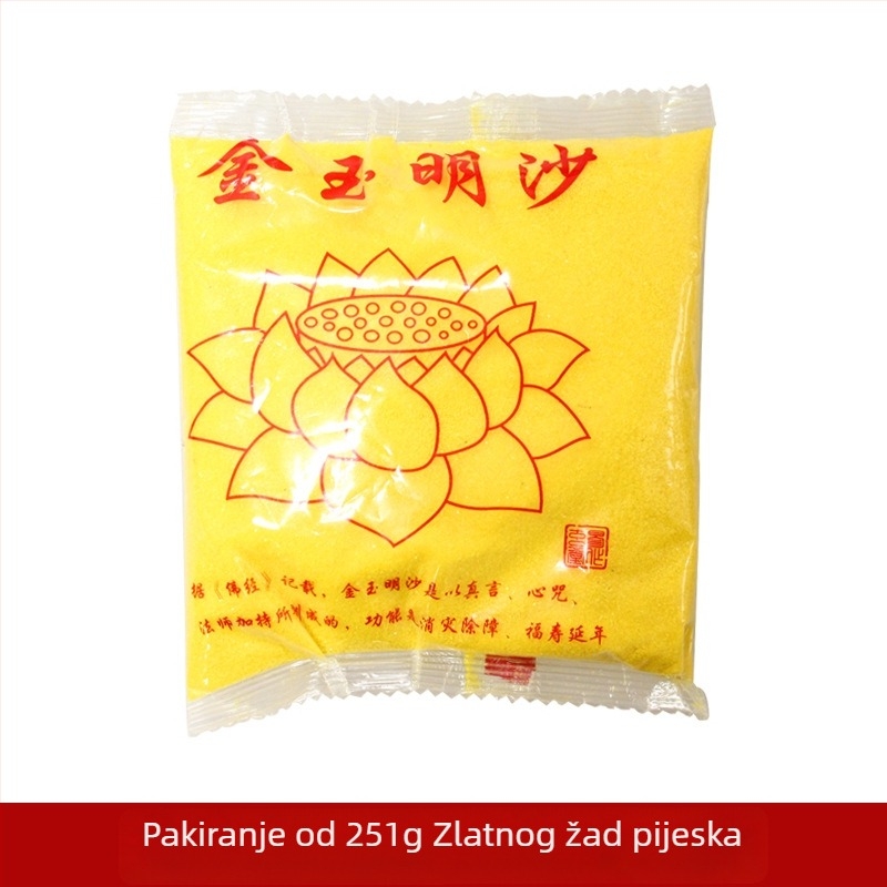Zlatni nefrit pijesak, dijamantni pijesak i dijamantni zrncima za mirise i darove