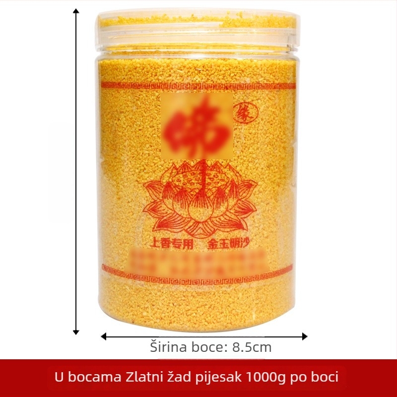 Zlatni nefrit pijesak, dijamantni pijesak i dijamantni zrncima za mirise i darove