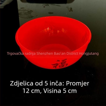Plastična čaša za vino, čajna šalica, štapići za jelo i Buddha darivna čaša