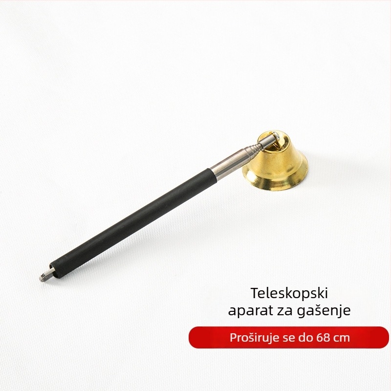 Lampa od nehrđajućeg čelika za maslanu lampu i uljana lampa s uređajem za gašenje plamena za budističke ponude