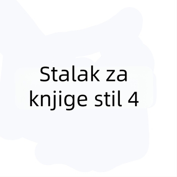Drveni stalak za knjige s morskom temom – dekorativni predmet za stol