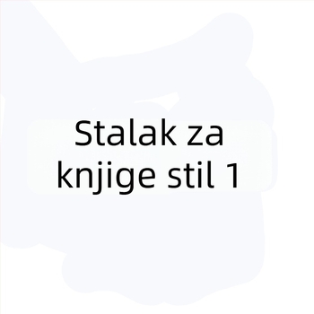 Drveni stalak za knjige s morskom temom – dekorativni predmet za stol