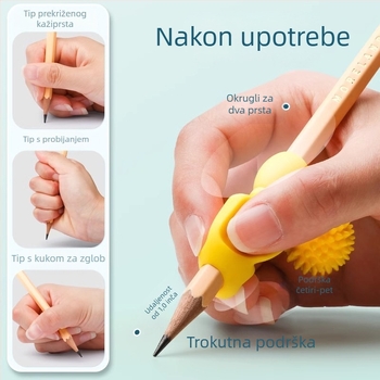 Grip za olovku za djecu — korektor pravilnog držanja pri pisanju za početnike