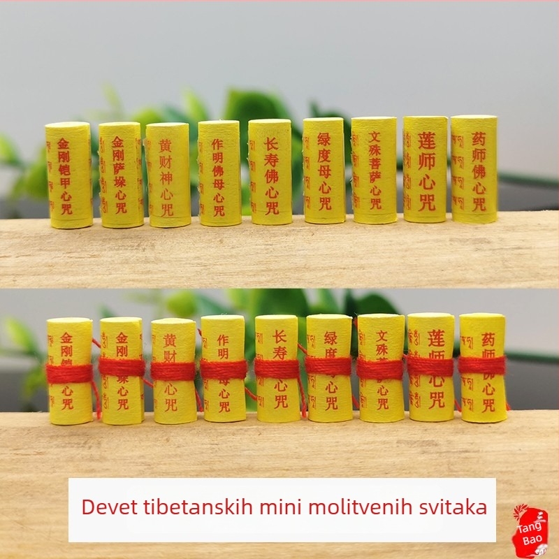 Budističke klasike u mini svitcima: zbirka Bodhisattva s Medicinskim Budom, Žuti bog bogatstva, Mantra Manjushri, Padmasambhava