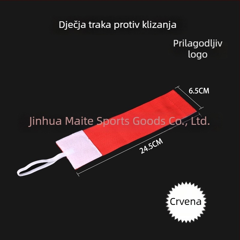 Kapetanova narukvica za nogometne treninge i utakmice, Velcro narukvica za djecu, vanjski timski grb s mogućnošću ispisa logotipa