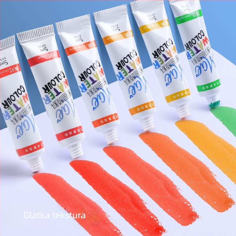 Kaba Bear set akvarela za početnike, prijenosna kutija s bojama od 12 ml