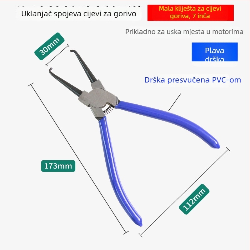 Automobilske kliješta za uljni cjevovod i alat za demontažu brzog spojnog priključka goriva