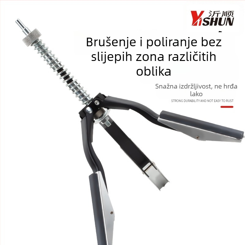 Brusilica cilindra automobila s tri čeljusti i brusnim kamenom