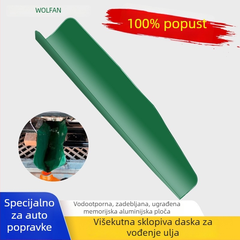 Fleksibilni alat za odvod ulja sa sklopivim lijevkom