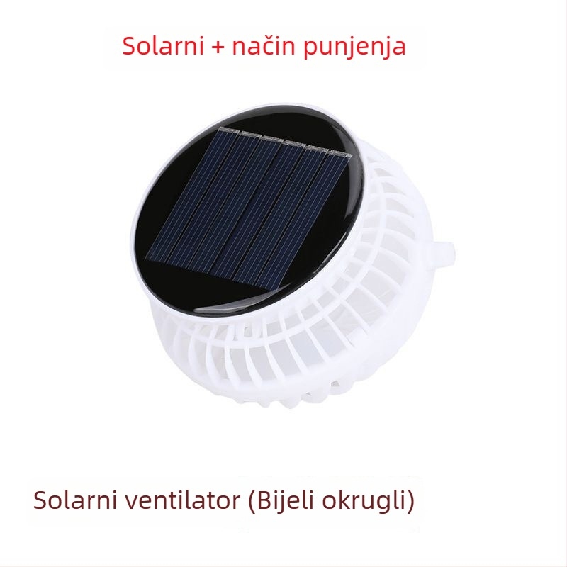 Nova kapa sa solarnim ventilatorom i odvojivim mini ventilatorom s USB punjenjem