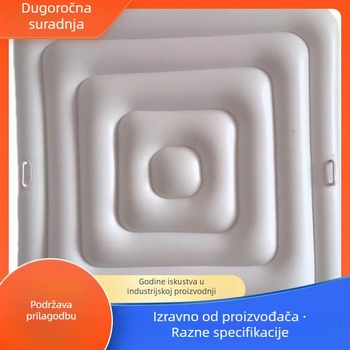 Kružni pokrov za zimsko plivanje u bazenu, vanjske uporabe, debeđeni PVC, toplinska izolacija i zaštita od prašine.