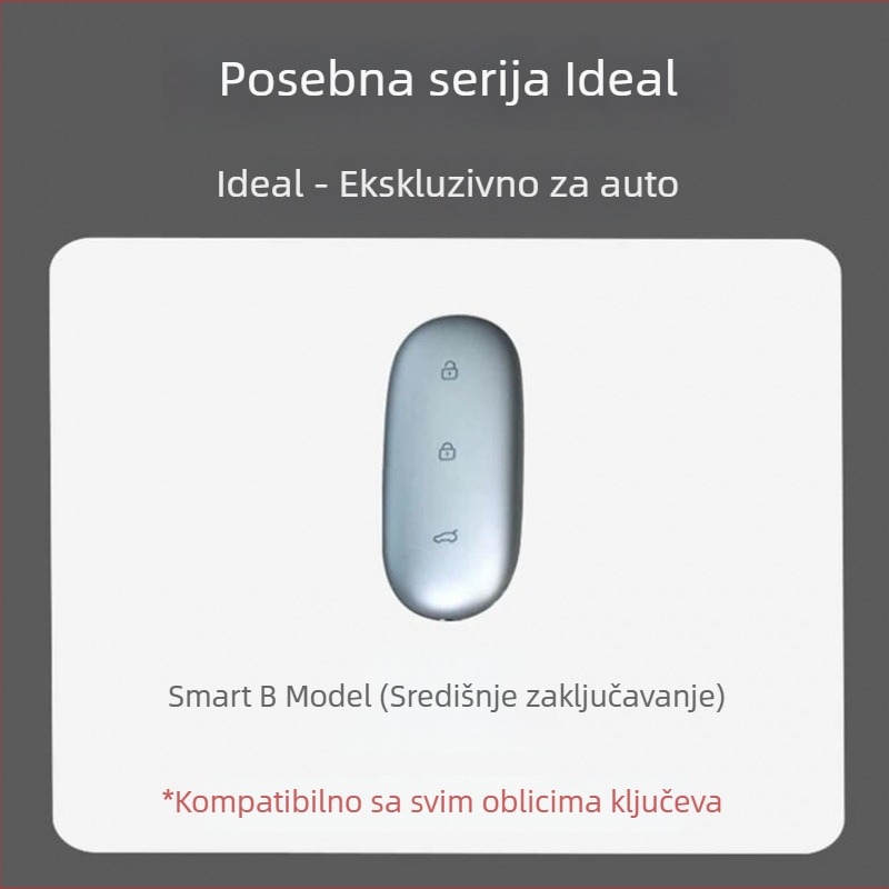 Kućište za ključ L6 za modele automobila 2024 L7/L8/L9, kućište od cinkovog legura, trend stil, Pro muški ključ