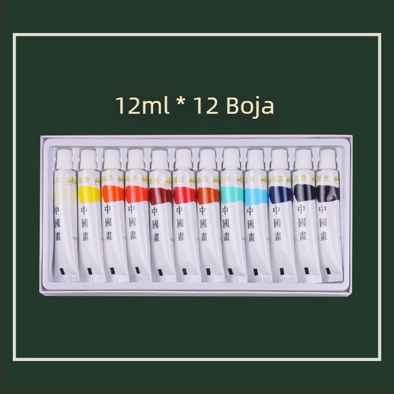 Memories set pigmenta za kinesko slikarstvo, 12ml, 18-24 boja, mineralni pigmenti za tinta pejzaža, studentski umjetnički pribor