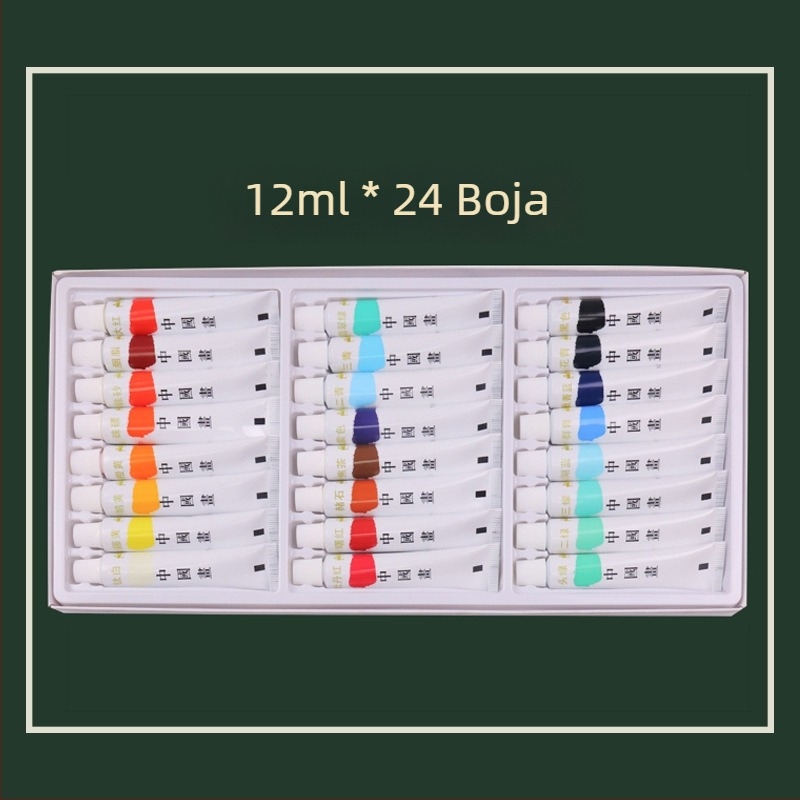 Memories set pigmenta za kinesko slikarstvo, 12ml, 18-24 boja, mineralni pigmenti za tinta pejzaža, studentski umjetnički pribor