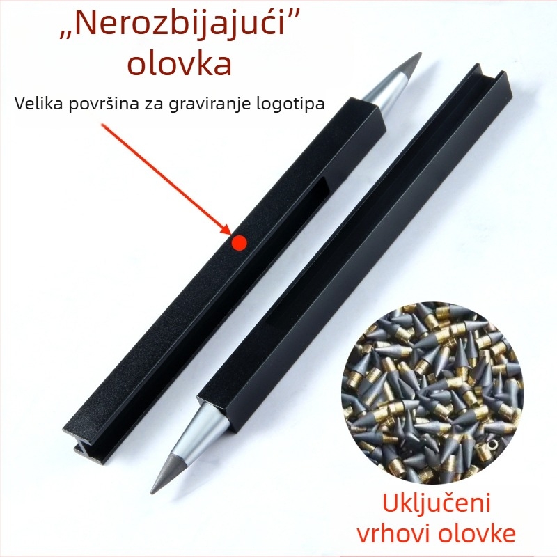 Olovka s automatskim oštrenjem, izdržljiv grafit za ured i crtanje