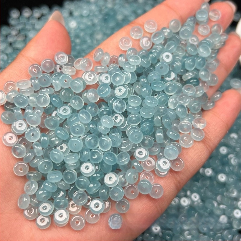 6 mm abakus perle ledenoplave boje, razdjelne perle za DIY narukvice i ogrlice