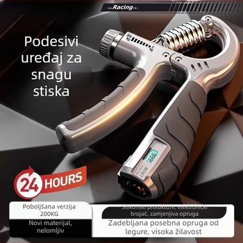 Jačanje snage hvata 200 kg, poboljšana verzija, prilagodljivi elektronički brojčanik, profesionalni trener snage ruke i prstiju, oslobađanje napetosti