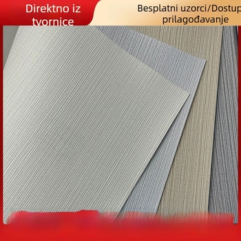 Lita Premium protupožarna PVC zidna obloga s osnovom od križane tkanine za hotele i klubove, 1,37 m, reljefna vinil tapeta