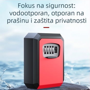 Kutija za ključ s lozinkom za vrata s mačjim okom – dekor za smještaj, privremeni spremnik ključeva, patentirani proizvod, model 907
