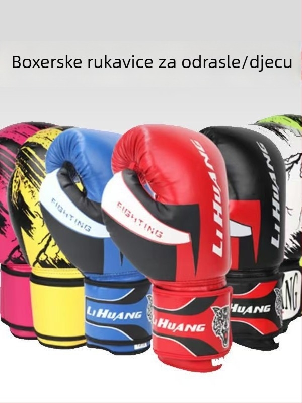Rukavice za Sanda i Muay Thai, unisex, 6–16 oz, za odrasle i djecu