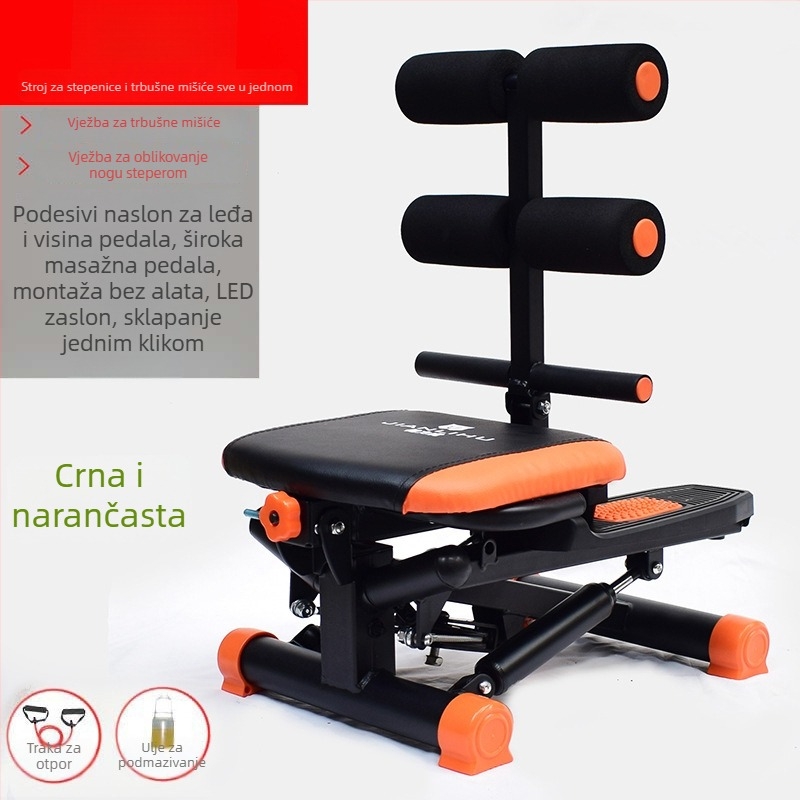 Jianli Tiger SF-20A hidraulijski steper za trbušnjake – kućni fitness uređaj