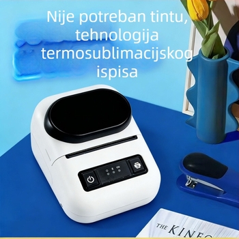 58 mm prijenosni termalni Bluetooth pisač etiketa za etikete odjeće i cijene, samoljepljivo