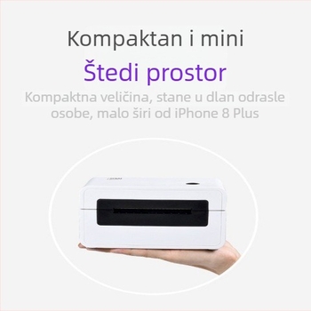 Hanyin N31 Visokobrzinski printer za etikete za elektroničke pošiljke i etikete stanice, ispis na termalnom papiru