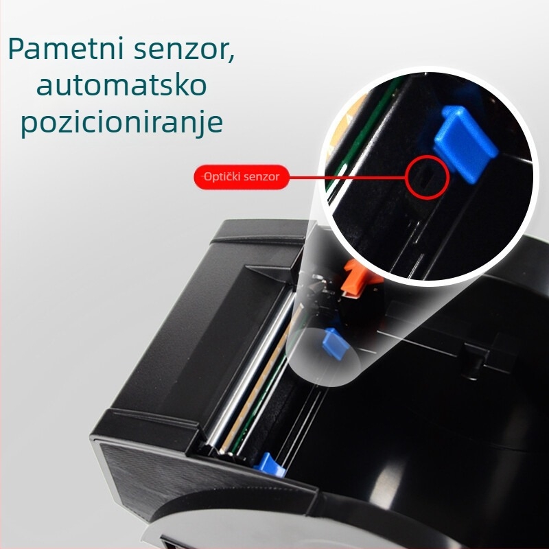 Jiabo GP3120TUC Termalni pisač samoljepljivih etiketa s barkodom za etikete za odjeću, cijene i etikete za čaše