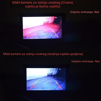 4,3-inčni automobil monitor s dvostrukim AV ulazom, snima u stvarnom vremenu slike iz retrovizora, stolni zaslon, pomoć pri vožnji unatrag