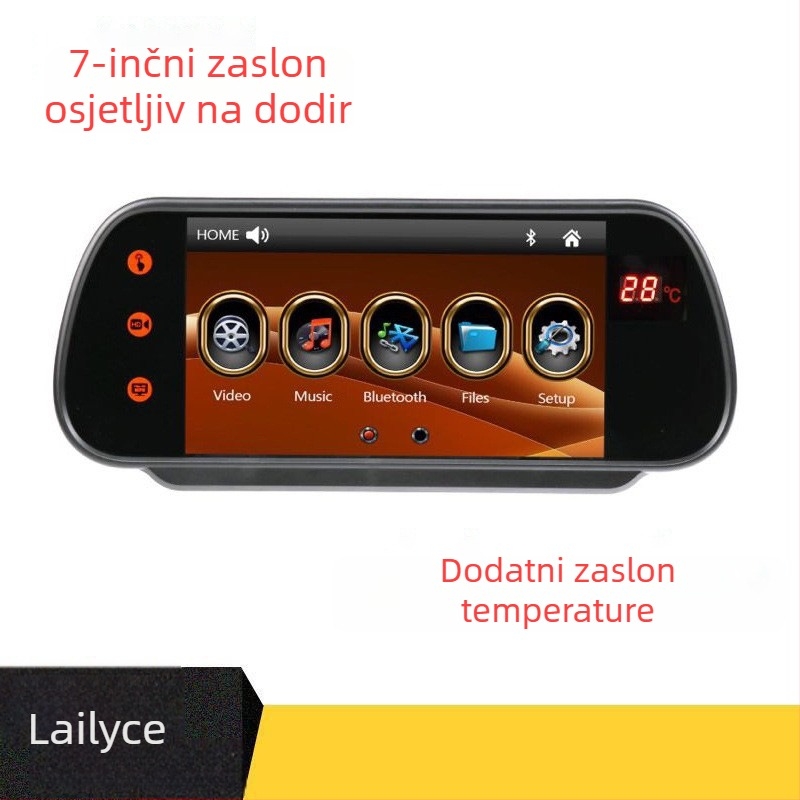7-inčni dodirni zaslon za auto MP5 i Bluetooth