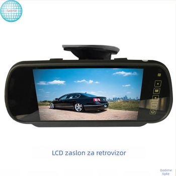 Automobilski LCD zaslon s inteligentnim ulazom, HD kvalitetom slike, široki raspon napona 8-36V, 1080p zaslon
