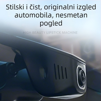 USB dash kamera za automobil s Wi-Fi, skriveno upravljanje putem aplikacije, nadzor videa pri parkiranju, bežična automobil kamera u obliku slova U