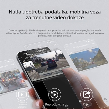360° automobilna kamera K380JL, 1296P noćna vizija visoke rezolucije, nadzor parkiranja, bežično povezivanje, novi model