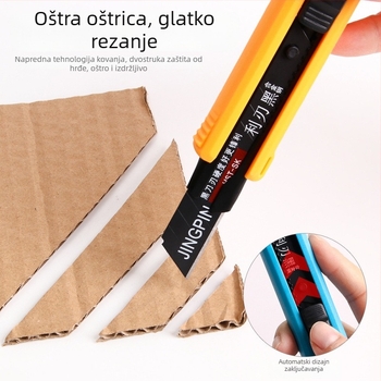 Prijenosni otvorivač kutija, veliki univerzalni nož, nož za tapete, nož za rezanje papira