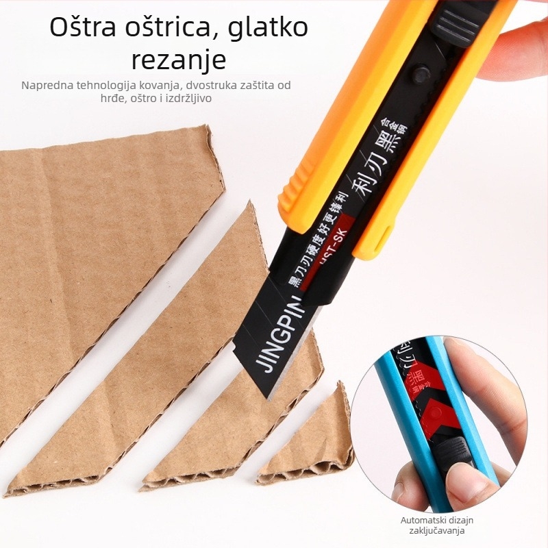 Prijenosni otvorivač kutija, veliki univerzalni nož, nož za tapete, nož za rezanje papira