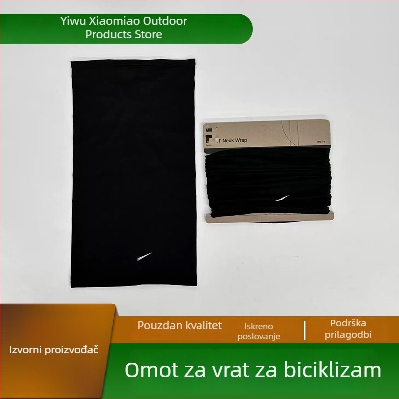 Vanjska višefunkcionalna maska za biciklizam, šal za vrat, zaštita od sunca, prozračna bezšivna sportska marama za lice