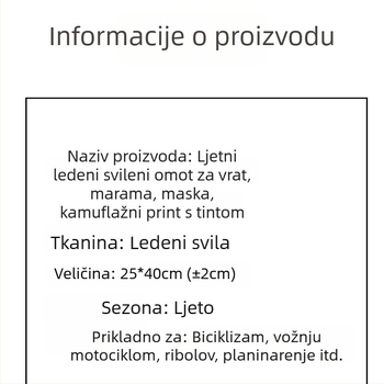 Ljetna maska za biciklizam s ovratnikom od Ice Silk, otporna na vjetar, unisex kapa za zaštitu od sunca za ribolov