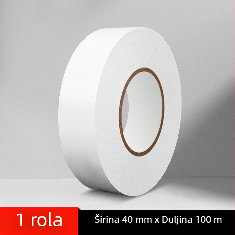 300 m dvostrano ljepiljiva traka, visoke viskoznosti, prozirna, izuzetno tanka, za uredske i industrijske primjene